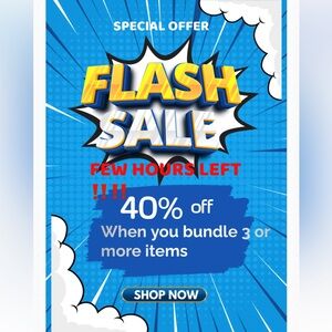 ‼️‼️‼️🚨Flash Sale🚨‼️‼️‼️‼️40% OFF 3+ items